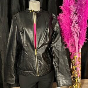 Lace Up Moto Jacket by True Religion NWOT